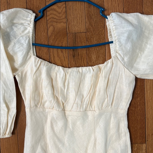 Dissh Lilah Linen Midi Dress Size 2 - Picture 9 of 11